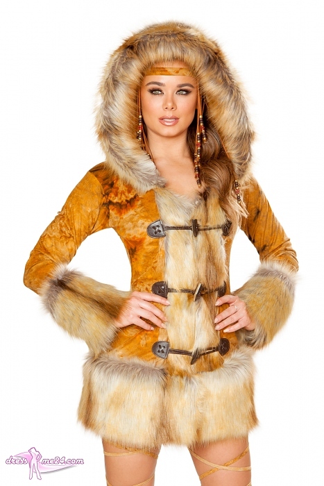 Eskimo Kostüm Jacke Deluxe - für Fasching & Shows | Art.Nr.: 20787