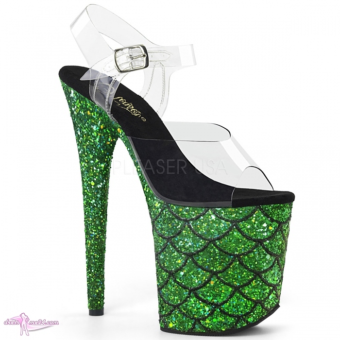 Plateau High Heels Flamingo-808MSLG grün - Shoes, Heels, High Heels |  Art.Nr.: 20676