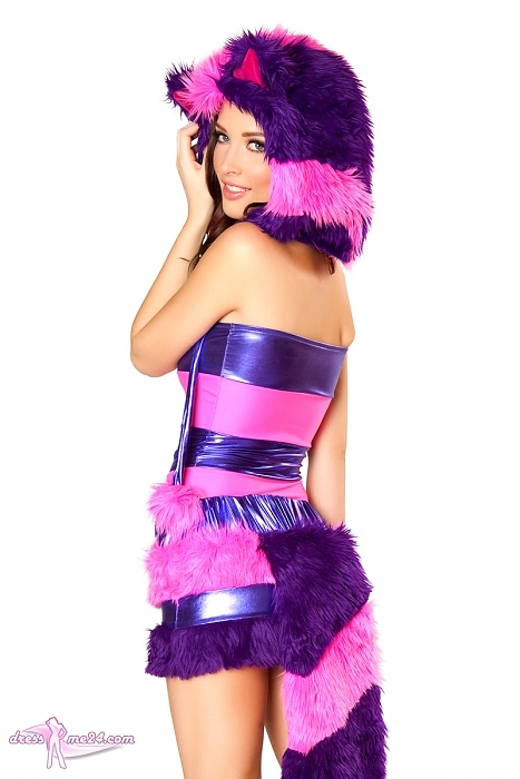 Sexy Cheshire Cat komplett- Sexy Katzen Kostüm - Sexy 