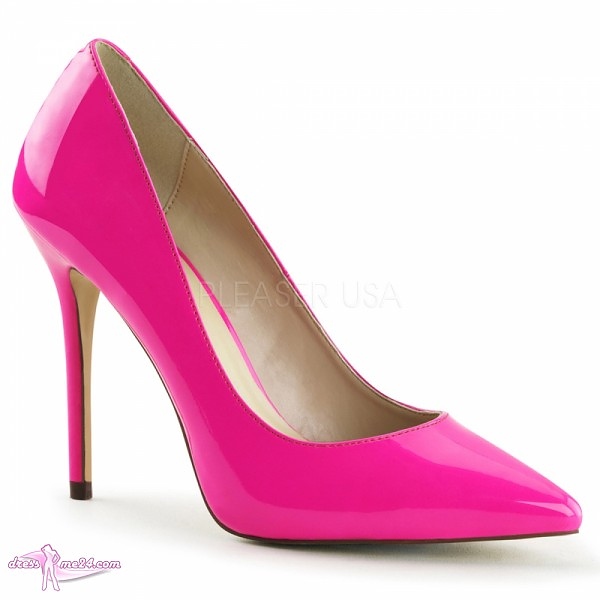 Lack Pumps Amuse-20 neon pink - Shoes, Pumps, High Heels, mit | Art.Nr.:  18667