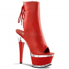 Ankle Boots Illusion-1018 rot