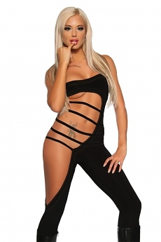GoGo Overall Cut Out schwarz