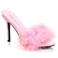 High Heels Pantolette Classique-01F pink