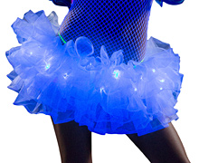 LED Petticoat weiss
