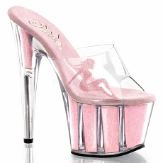 Plateau High Heels Adore-701-4 baby pink