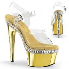 Plateau High Heels Adore-708RS gold