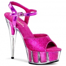 Plateau High Heels Delight-609-5G pink