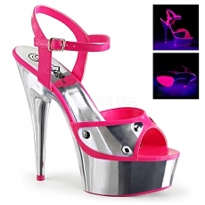 Plateau High Heels Delight-609NC pink