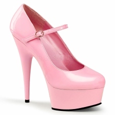 Plateau Pumps Delight-687 baby pink