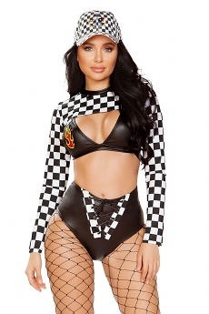 Racer Kostüm - Grid Girl