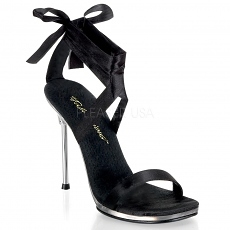 Schnr Sandalette Chic-14 schwarz