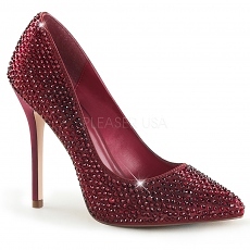 Strass Pumps Amuse-20RS rot