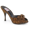 High Heels Pantolette Monroe-08 leopard