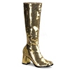 Pailletten Stiefel Spectacular-300SQ gold