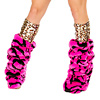 Pink Leopard Lady Beinstulpen