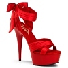Plateau High Heels Delight-668 rot