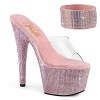Plateau Pantolette Bejeweled-712RS baby pink
